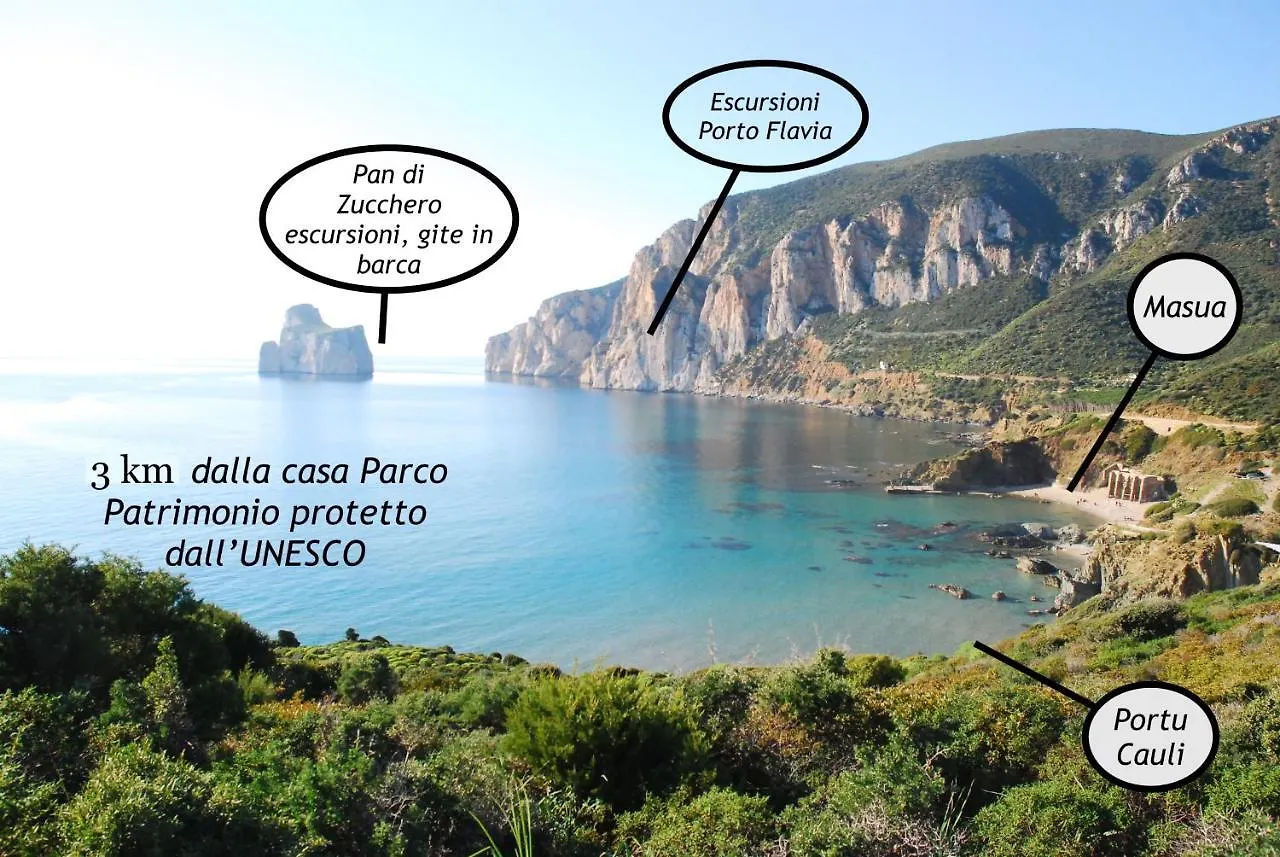 بيت للعطل L'Incanto Tanca Piras Nebida